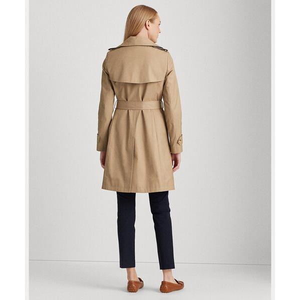 ラルフローレン　トレンチコート　黒 ラルフ・ローレン(Ralph Lauren) レディーストレンチコート
