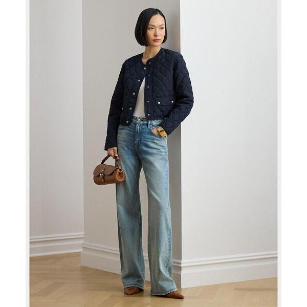 LAUREN RALPH LAUREN / ローレン ラルフ ローレン ダイヤモンドキルテッド クロップド ジャケット_2