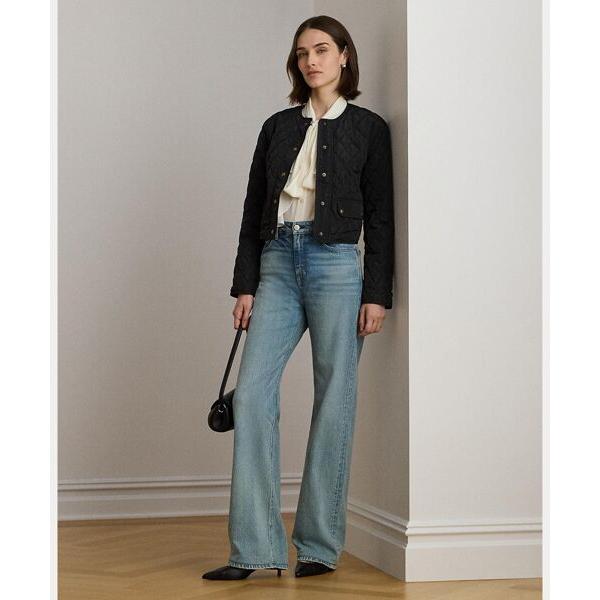 LAUREN RALPH LAUREN / ローレン ラルフ ローレン ダイヤモンドキルテッド クロップド ジャケット_2