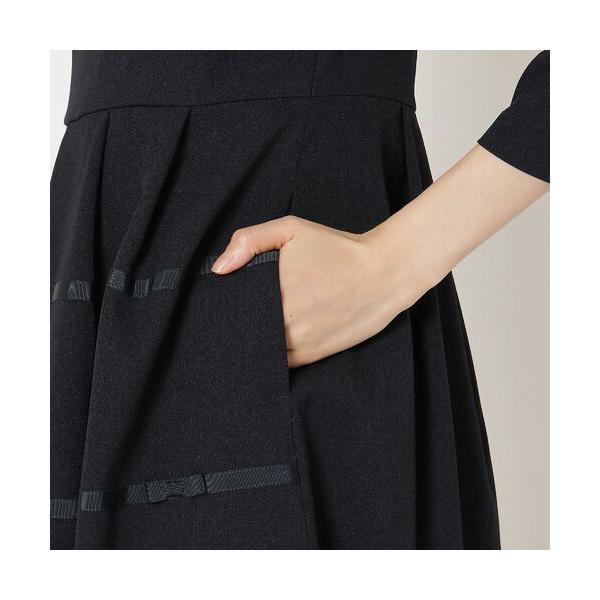 Rose Tiara（ローズティアラ） リボン切替ワンピース : タカシマヤ