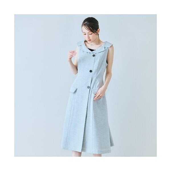 Rose Tiara / ローズティアラ 【モデル美香×Audie a Muses】ラップ風デザインワンピースの画像