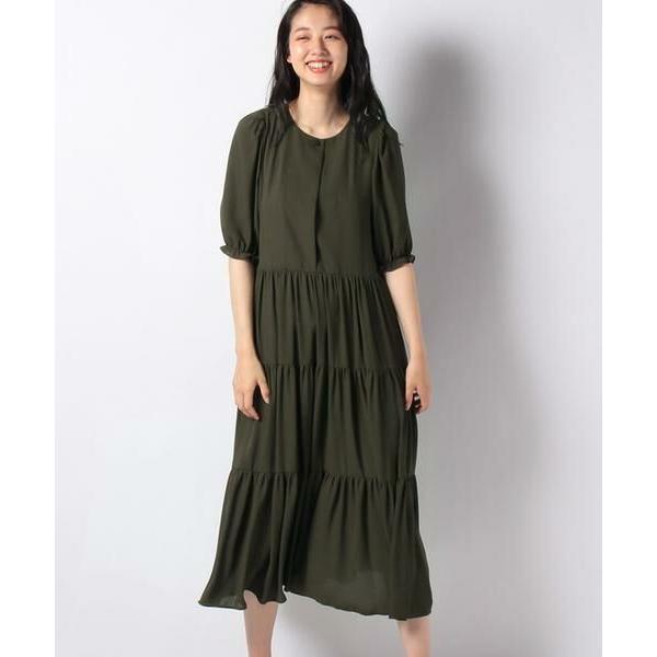 代引不可 Pierre Cardin ピエール カルダン バックサテンアムンゼン ティアードワンピース 50 Off Www Doctor Plan Com