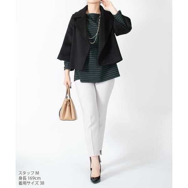 MADAM JOCONDE / マダムジョコンダ ワイドカラー ショートジャケット