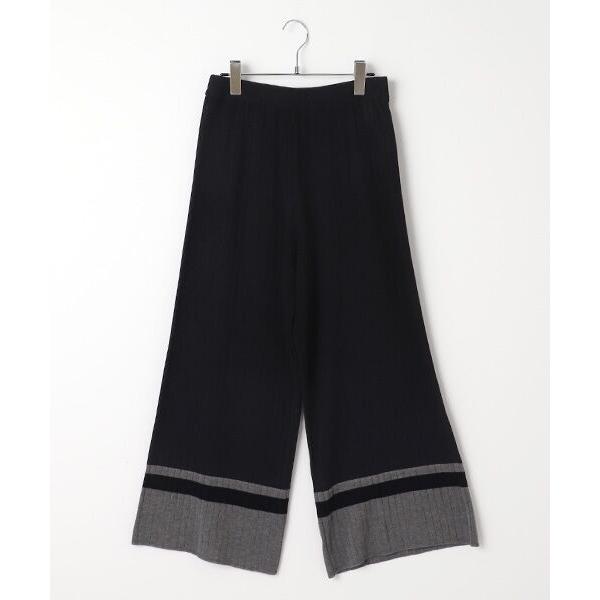 TABASA / タバサ ワイドリブニットパンツ