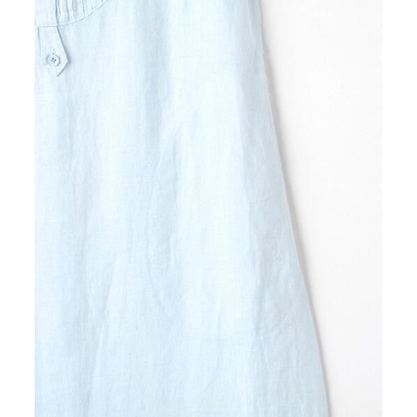 TABASA ワンピース リネン100％ セール】 カットワーク刺繍ワンピース （ロング・マキシ丈