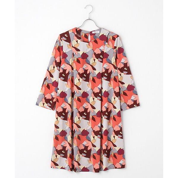 タバサチュニック セール】 モザイクフラワープリントチュニック （チュニック