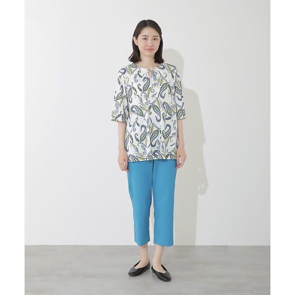 PLEATS PLEASE ISSEY MIYAKE◇プリーツボトム/2/ポリエステル/CRM