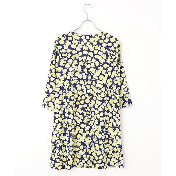 45r プチフラワー刺繍チュニック