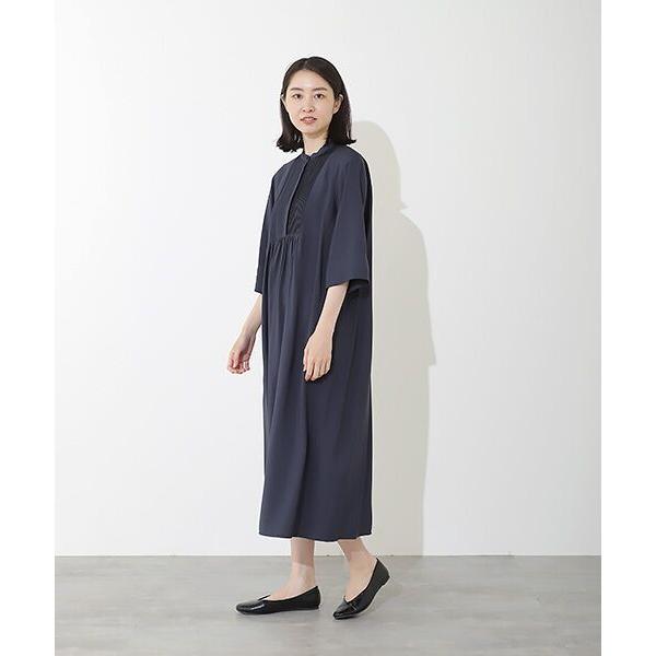 TABASA ワンピース リネン100％ セール】 モザイクフラワープリントワンピース （ロング・マキシ