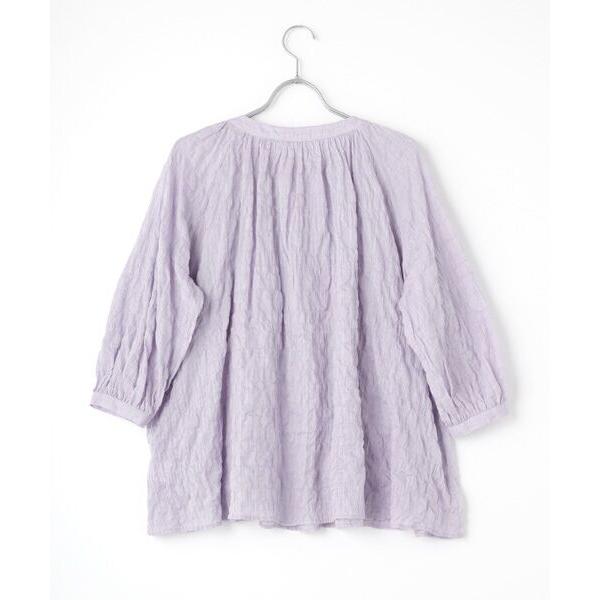 TABASA（タバサ） シャーリングシャンブレーブラウス : タカシマヤ 