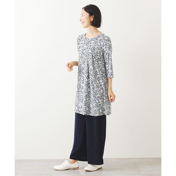 TABASAチュニックワンピース TABASA（タバサ） プチフラワープリント チュニック : タカシマヤ