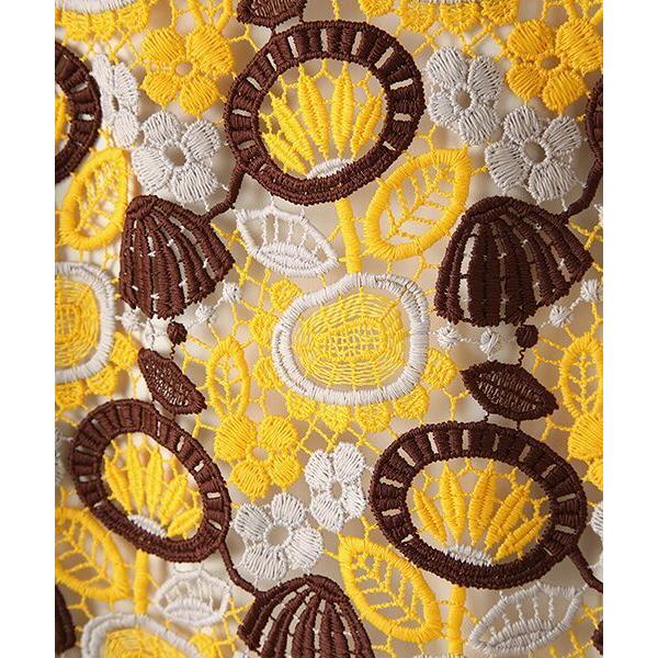 わせフォー Tabasa タカシマヤファッションスクエア 通販 Paypayモール タバサ フラワーケミカル刺繍長袖ワンピース