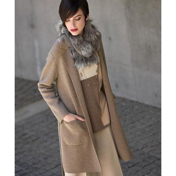 LAPINE BLANCHE / ラピーヌ ブランシュ GOBIカシミヤ ニットカーディガン ブランシュ