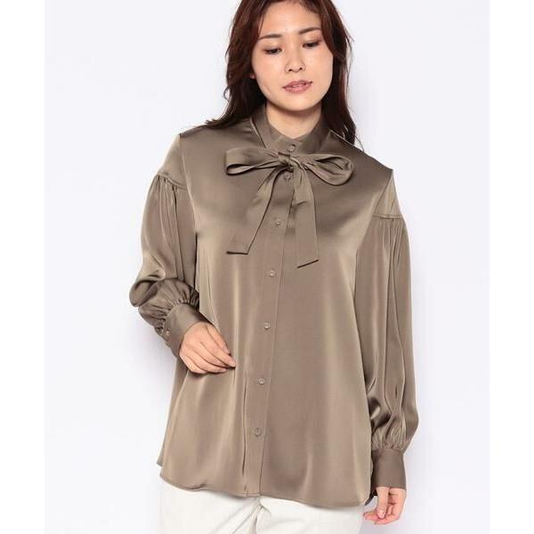 LA JOCONDE / ラ ジョコンダ ポリエステルサテン ブラウス