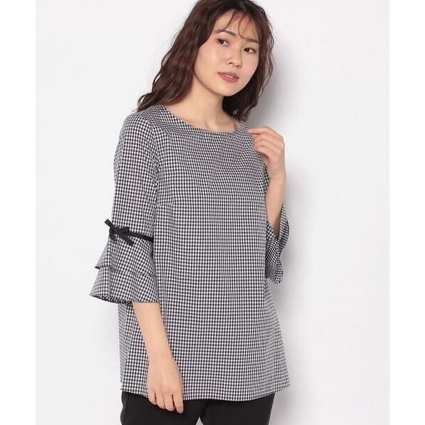 MISS J / ミス ジェイ フリルスリーブブラウス
