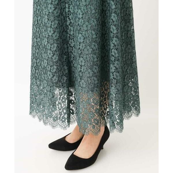 a.v.v / アー・ヴェ・ヴェ フラワーレースセミフレアスカート | a.v.v | 12