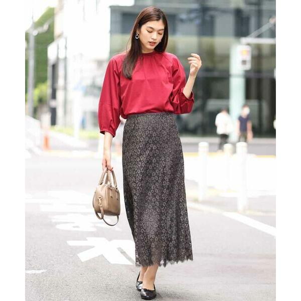 a.v.v / アー・ヴェ・ヴェ フラワーレースセミフレアスカート | a.v.v | 02