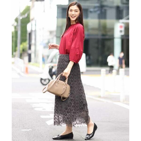 a.v.v / アー・ヴェ・ヴェ フラワーレースセミフレアスカート | a.v.v | 03