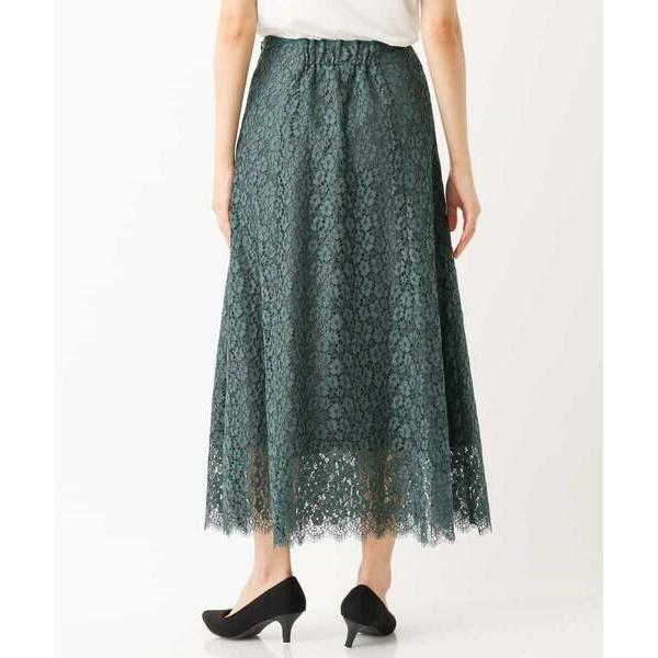 a.v.v / アー・ヴェ・ヴェ フラワーレースセミフレアスカート | a.v.v | 09