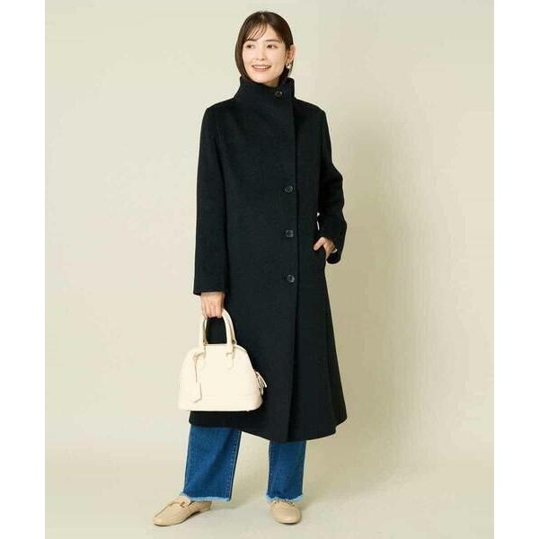 a.v.v（アー・ヴェ・ヴェ） 【2WAY】折り返しラペルロングコート