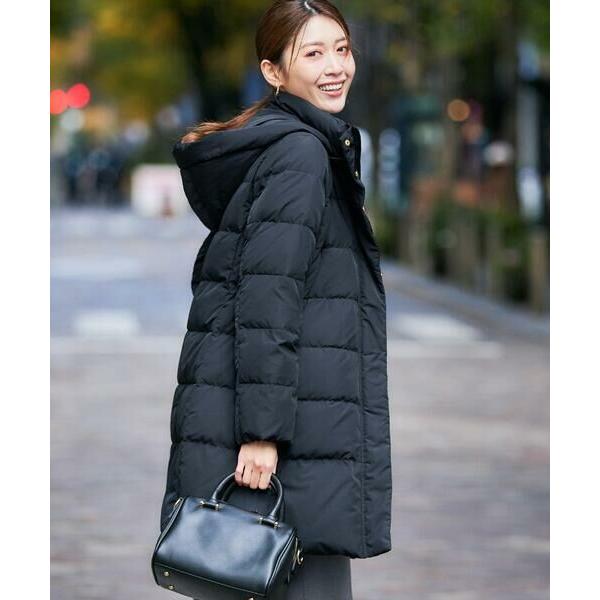 r*u様 【EPOCAロロングダウンコート（ネイビー） a.v.v（アー・ヴェ・ヴェ） フーデッドロングダウンコート