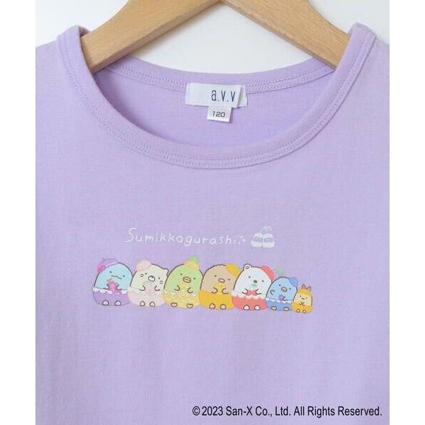 a.v.v / アー・ヴェ・ヴェ [100-140]すみっコぐらしギンガムパフスリーブＴシャツ｜selectsquare｜11