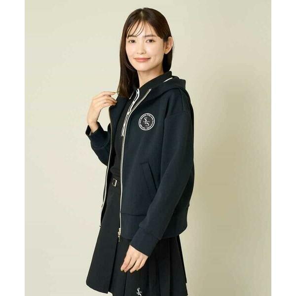 アー・ヴェ・ヴェ（a．v．v）/レディースゴルフウエア　スフレタッチダンボールパーカー a.v.v（アー・ヴェ・ヴェ） レディースゴルフウエア スフレタッチ