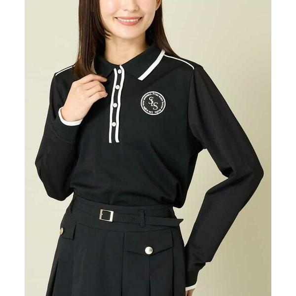 a.v.v（アー・ヴェ・ヴェ） レディースゴルフウェア ラインリブ