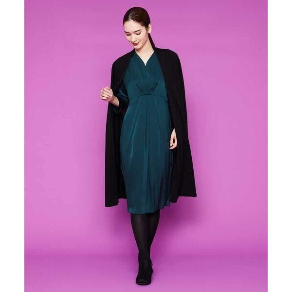 ついに入荷Sybilla シビラ サテンセラテリータックデザインワンピース