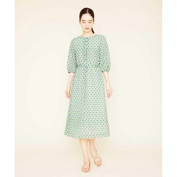 最安値 Sybilla シビラ ジオメトリックプリントタックドレス 大特価アウトレット Iswitcher Com