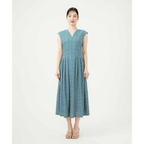 Sybilla / シビラ スクエアドット刺繍ドレスの画像