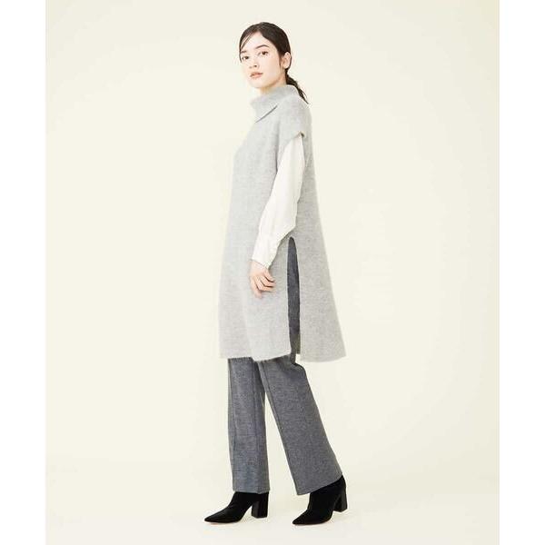 Sybilla / シビラ ピュアアルパカタートルネックロングジレ | Sybilla | 05