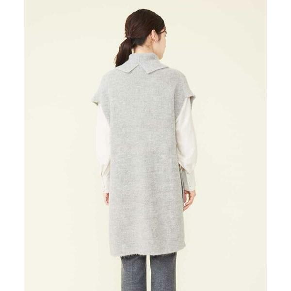 Sybilla / シビラ ピュアアルパカタートルネックロングジレ | Sybilla | 07