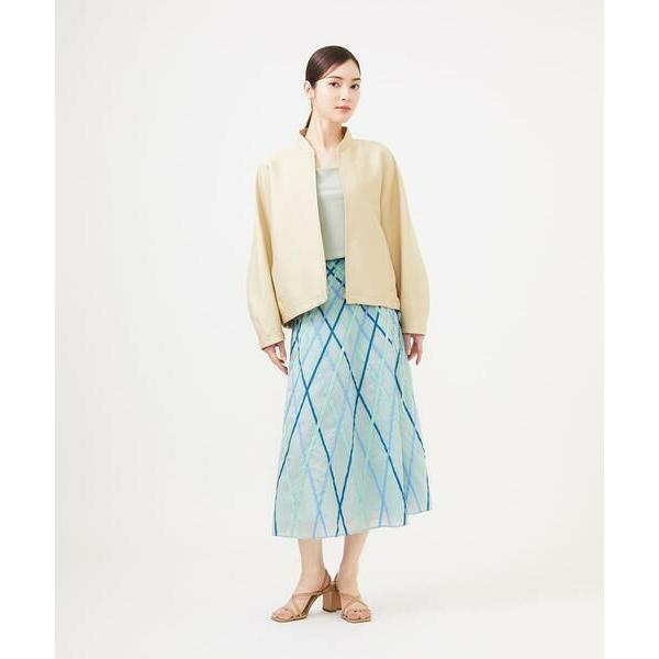 シビラ sybilla シースルー 刺しゅうジップアップブルゾン　SS Sybilla（シビラ） リサイクルポリエステルブルゾン : タカシマヤ