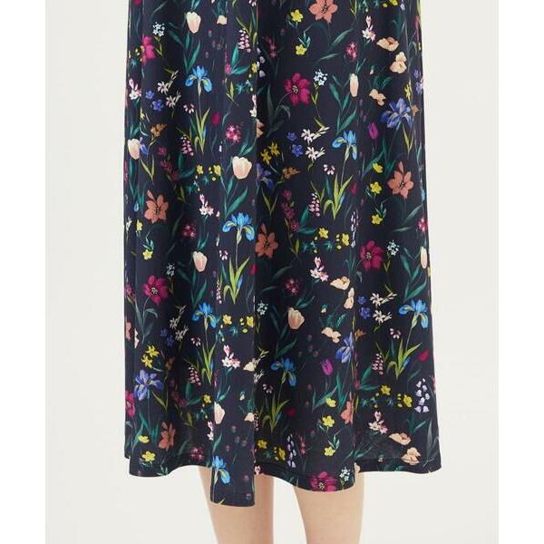 Sybilla シビラ フラワープリントジャージードレス Sybilla / シビラ フラワーガーデンプリントジャージードレス