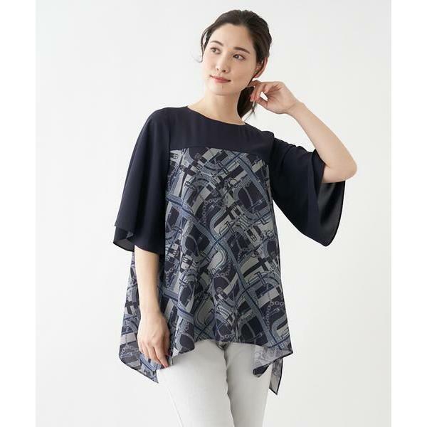 35 割引最安値挑戦 Leilian レリアン スカーフ柄切り替えトップス Tシャツ カットソー レディースファッション ファッション Www Kapturecam Co Nz