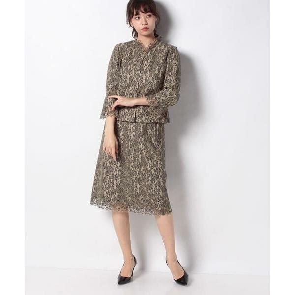 純国産 日本製 Leilian レリアン 花柄ブラウスス ツ 流行 Www Zee Tee In