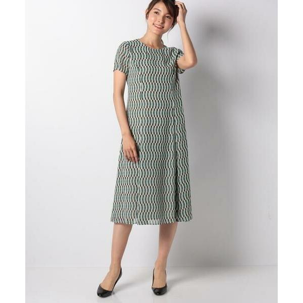 美しい Leilian レリアン 幾何柄ワンピース 人気ブランド Mail Alrayan University Edu Ye