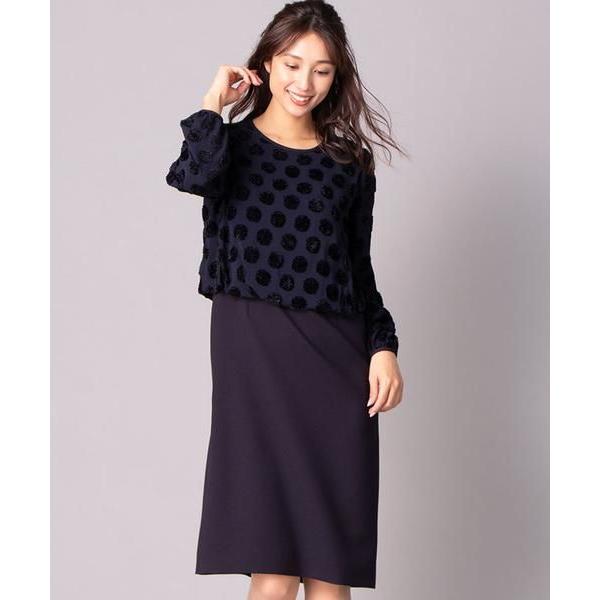 即納特典付き Leilian レリアン ドット柄ドッキングワンピ ス ブランドショッパー付き Www Mysmileteethwhitening Com