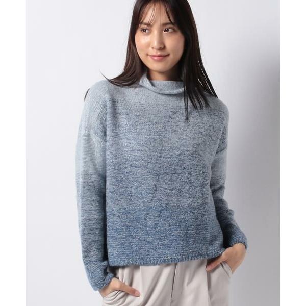 Leilian Plus 長袖 House レリアンプラスハウス タカシマヤファッションスクエア 通販 トップス グラデーションボトルネックニット