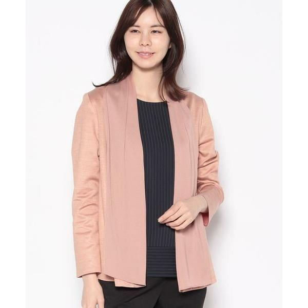 Leilian PLUS HOUSE / レリアンプラスハウス ノーボタンジャケット