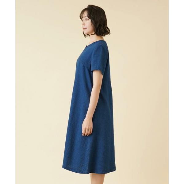 「送料無料・年末感謝」 Leilian PLUS HOUSE / レリアンプラスハウス キーネックワンピース 【CEG8265188211】(29854円)