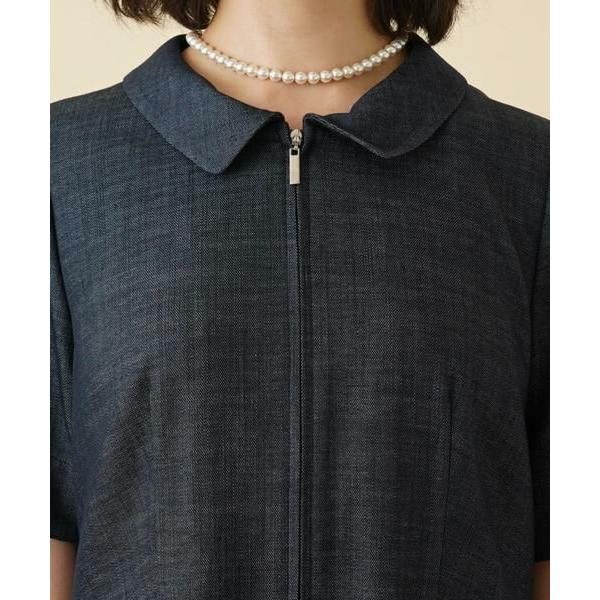 26【新品未使用】 Leilian PLUS HOUSE / レリアンプラスハウス フロントジップワンピ−ス 【BCD1118266664】(40392円)