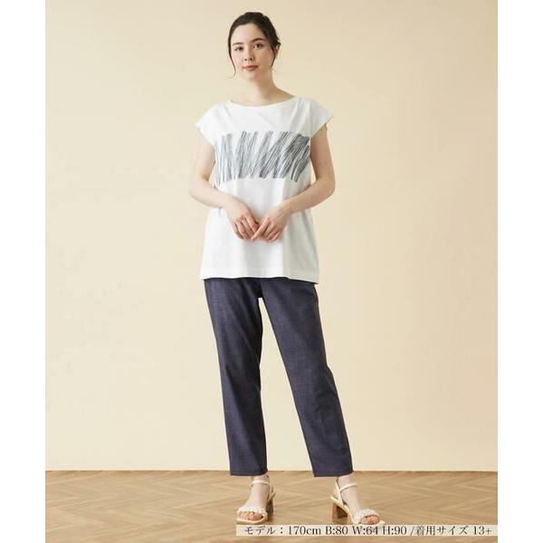 ★11時間以内発送★美品 Leilian PLUS HOUSE / レリアンプラスハウス フレンチスリーブカットソー 【Z9163567447】(33099円)