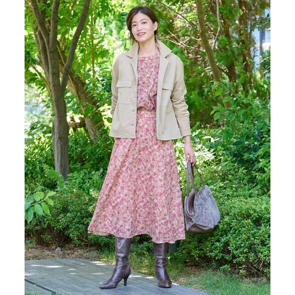 CARA O CRUZ / キャラ・オ・クルス 洗える フラワーブラウス オ クルス