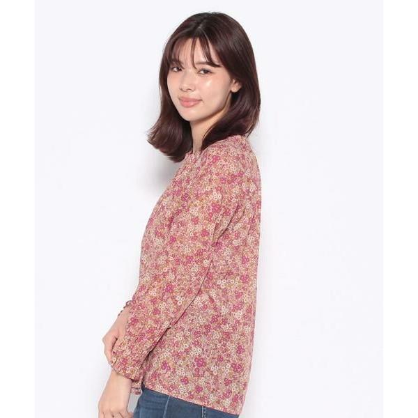 CARA O CRUZ / キャラ・オ・クルス 洗える フラワーブラウス オ クルス