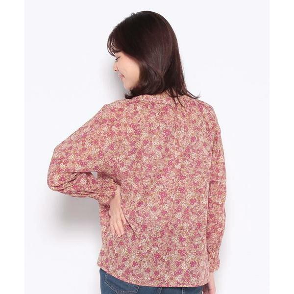 CARA O CRUZ / キャラ・オ・クルス 洗える フラワーブラウス オ クルス