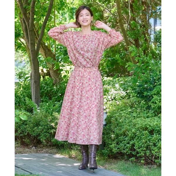 CARA O CRUZ / キャラ・オ・クルス 洗える フラワーブラウス オ クルス