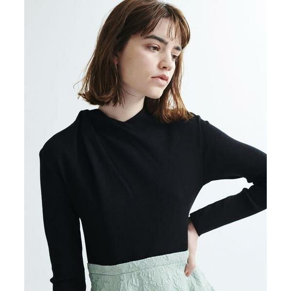 メール便全国送料無料 Lanvin En Bleu ランバン オン ブルー ジャカードスカートコンビワンピース 最安 Newmatic Ae