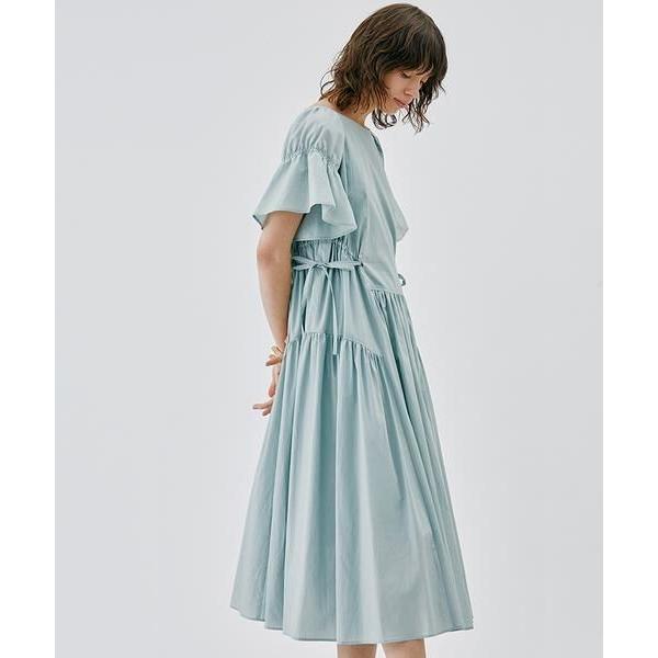 Lanvin En Bleu ランバン オン ブルー コットンギャザーワンピース タカシマヤファッションスクエア 通販 Yahoo ショッピング